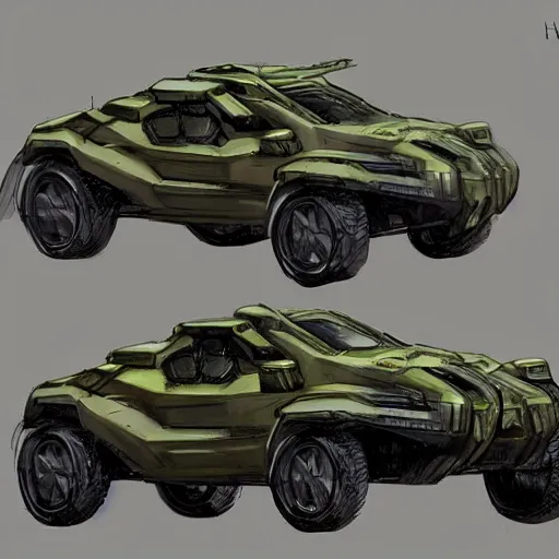 Image similar to concept art prometheus halo vehicles