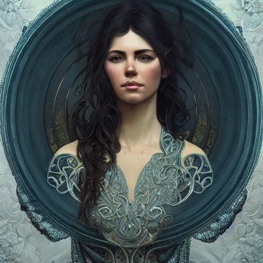 Image similar to ultra realistic illustration, alanis guillen, intricate, elegant, highly detailed, digital painting, artstation, concept art, smooth, sharp focus, illustration, art by artgerm and greg rutkowski and alphonse mucha