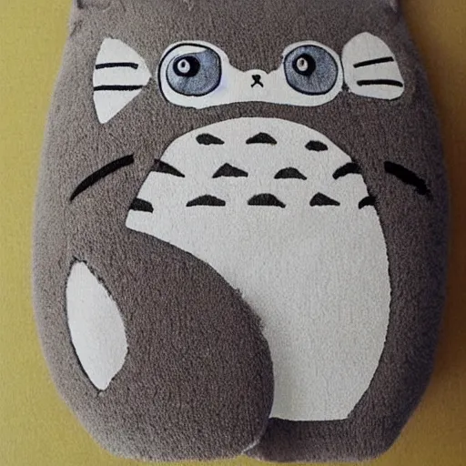 Prompt: cat bus my cousin totoro by h. r. giger