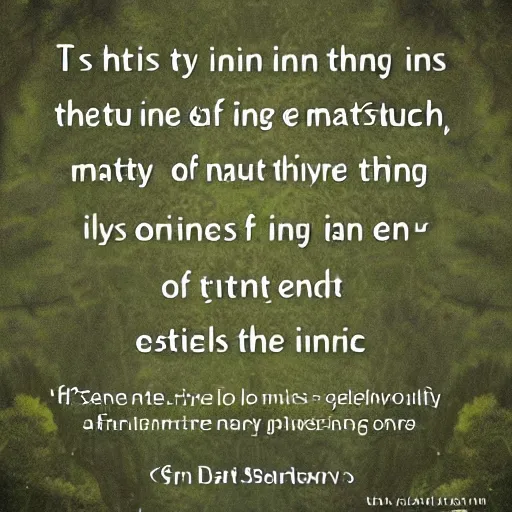 Image similar to This the unity and being one with nature. Nature and the land is one thing. Even if you live in different physical states of consciousness, there’s a unity to being in the physicality. It’s as if a matrix of energy runs through all things.