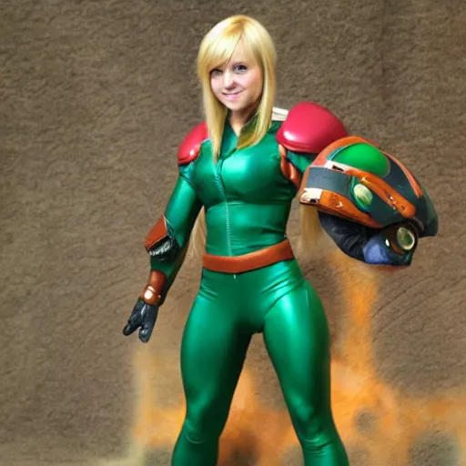 Image similar to samus aran as link