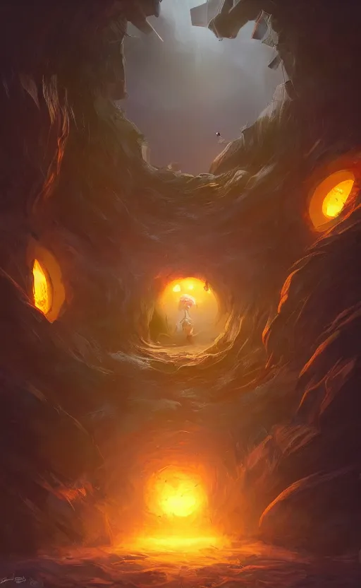 Image similar to a potato opening a portal to the potato dimension, fantasy concept art, dynamic lighting, cinematic, ultra detailed, stunning visuals, creative, trending on art station, ambient lighting, atmospherical