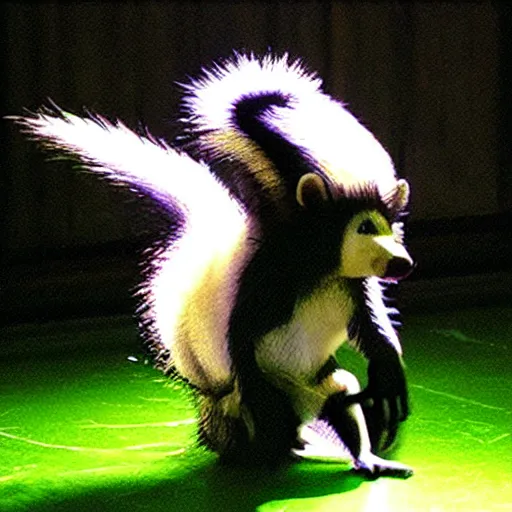 Image similar to dancing skunk, photo