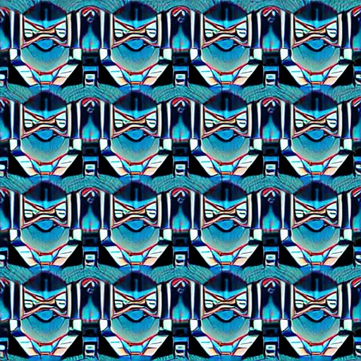 Prompt: retro futuristic geometric pattern in a memphys style