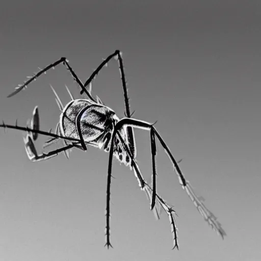 Image similar to mosquito in electron micrograph