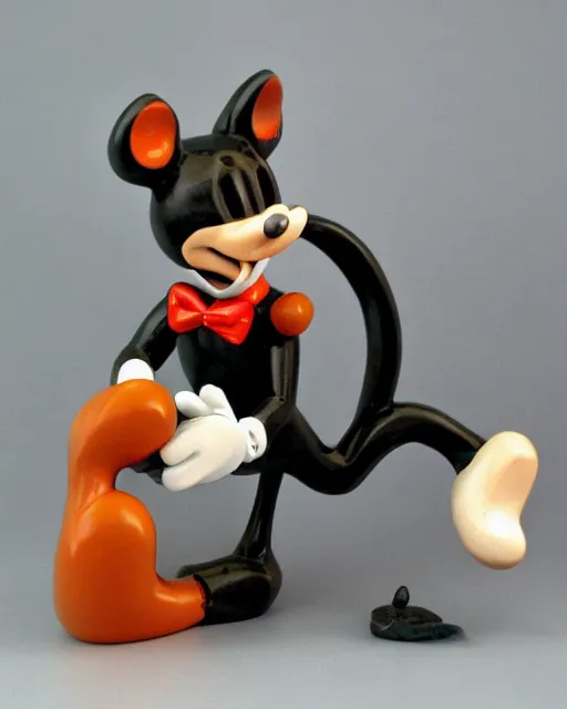 Image similar to Disney, discontinued character Crazy Cat, 1940, figurine, detailed product photo