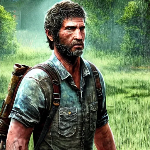 Prompt: Josh Duhmel as Joel in The Last Of Us