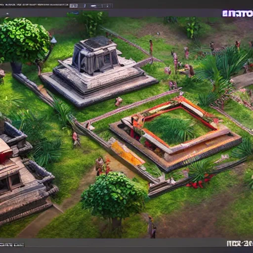 Prompt: 3d render, Indian Gods, Unreal engine, white background, Isometric 8k