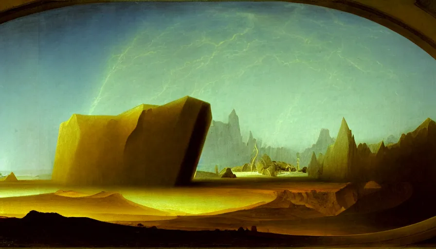 Image similar to the two complementary forces that make up all aspects and phenomena of life, by John Martin