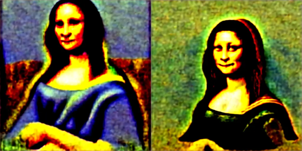 Image similar to Mona Lisa