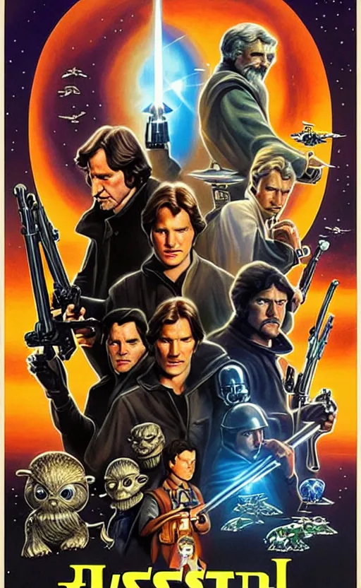 Prompt: exquisite lucasfilm poster art