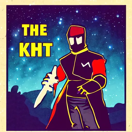 Prompt: Hallow Knight in the style of star trek,