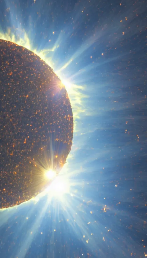 Prompt: photograph of a sun going super nova, 8k, incredible detail,