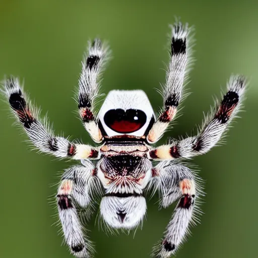 Image similar to cute and cuddly spider