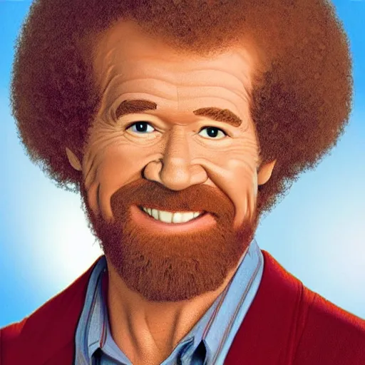 Prompt: Bob Ross President of the United States