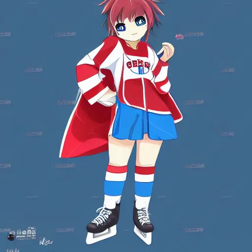 Rendering Anime Teenager Girl Red Hair Isolated White Background Stock  Photo by ©PhotosVac 414262130