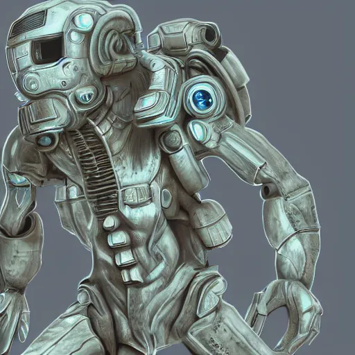 Prompt: Link in biopunk settings, concept art, 3d render, detailed