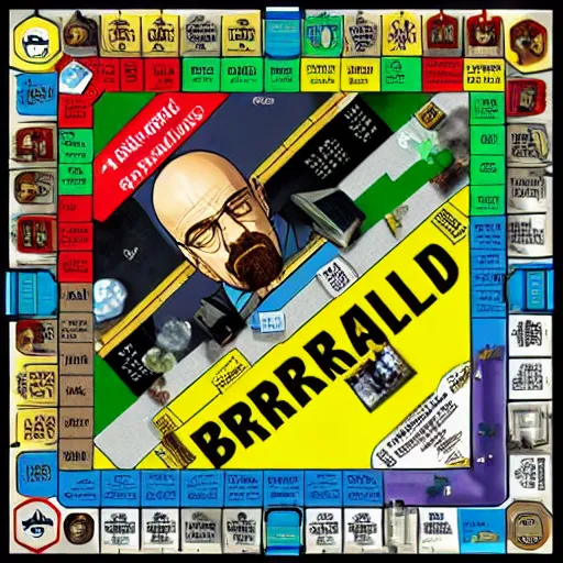 Image similar to breaking bad the board game
