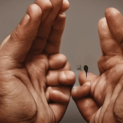 Image similar to highly realistic artwork, human fingers, photography, uhd, 8 k by diego fazio