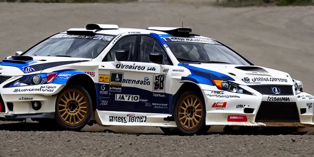 Image similar to Lexus IS350 Rally Car