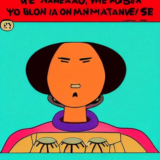 Prompt: Her name is Yoshimi She's a black belt in karate Working for the city She has to discipline her body 'Cause she knows that it's demanding To defeat those evil machines I know she can beat them Oh, Yoshimi they don't believe me But you won't let those robots eat me Yoshimi they don't believe me But you won't let those robots defeat me Those evil-natured robots They're programmed to destroy us She's gotta be strong to fight them So she's taking lots of vitamins 'Cause she knows that it'd be tragic If those evil robots win I know she can beat them Oh Yoshimi they don't believe me But you won't let those robots eat me Yoshimi they don't believe me But you won't let those robots defeat me Yoshimi