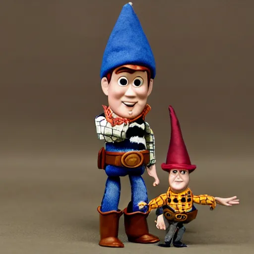 Image similar to toy story doll spider as a dnd gnome, steam punk style, 1920s photograph