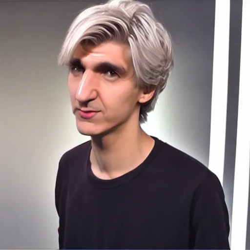 Prompt: handsome xqc, studio shot