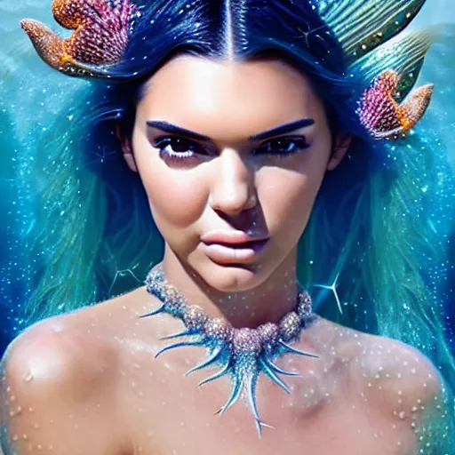 Kendall Jenner Portrait Fantasy