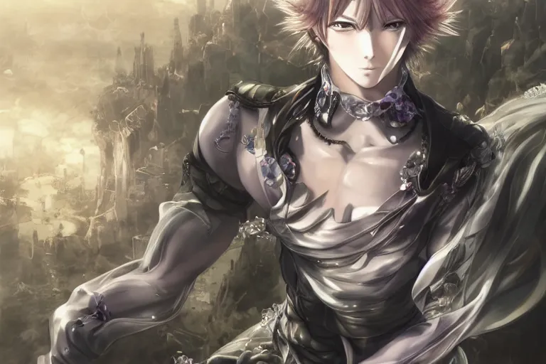 Prompt: peaceful vilalge, anime, beautiful, artstation trending, deviantart, highly detailed, focus, smooth, by hirohiko araki, yoshitaka amano