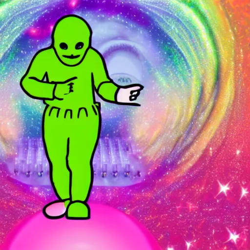 Image similar to teletubbie acidwave