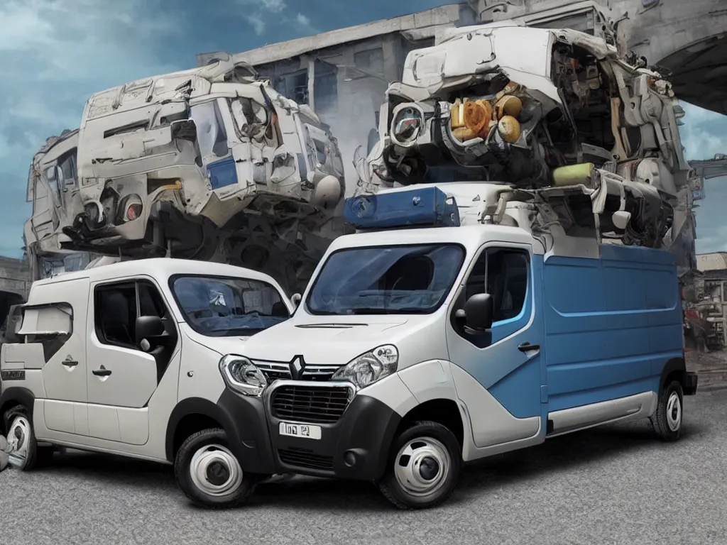 Image similar to Renault 4 Master in the movie Howls Moving Castle