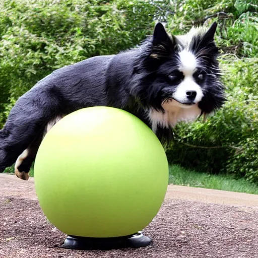 Image similar to a spherical dog