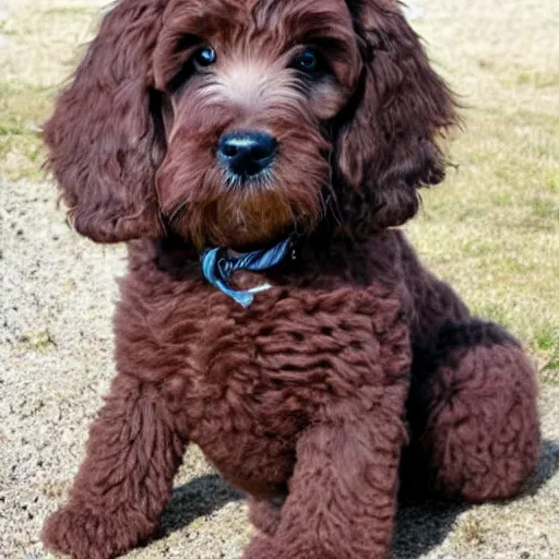 Prompt: a labradoodle