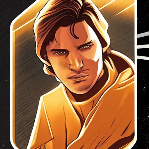 Image similar to jacen solo, jedi from star wars legends books