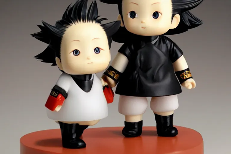 Image similar to hijikata toushirou, kewpie, anime, short black hair