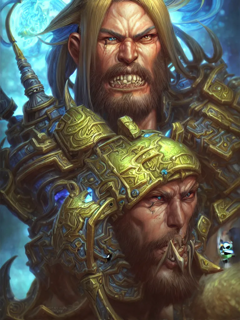 Image similar to World of Warcraft character portrait drawn by Katsuhiro Otomo, photorealistic style, intricate detailed oil painting, detailed illustration, oil painting, painterly feeling, centric composition singular character