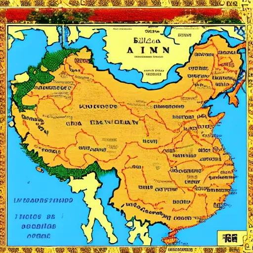 Prompt: roman chinese empire