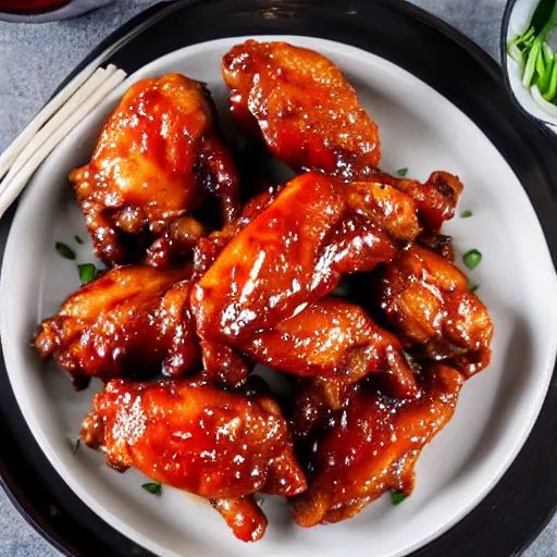 Image similar to thick sauce chicken wings