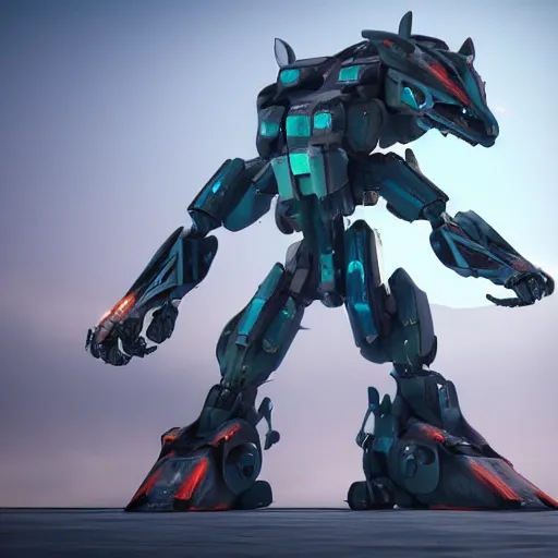 Image similar to a mecha dragon, octane render, 3D