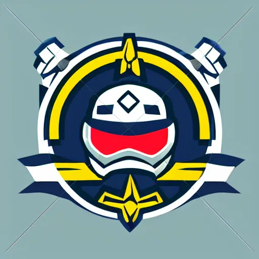 Image similar to solider, digital art, iconic icon, 2 d vector logo, cartoon, t - shirt design