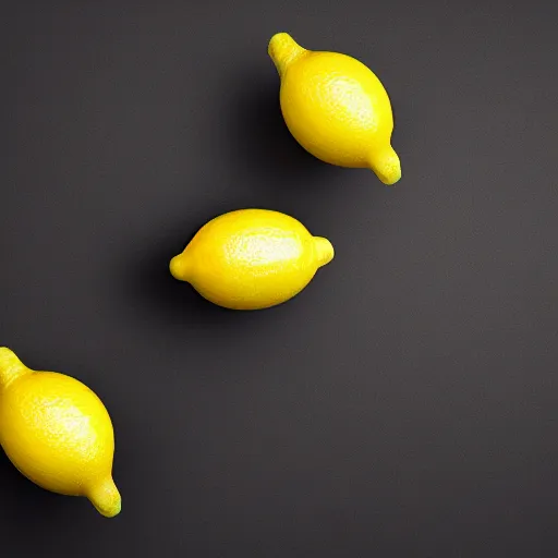 Prompt: lemons designed like a grenade