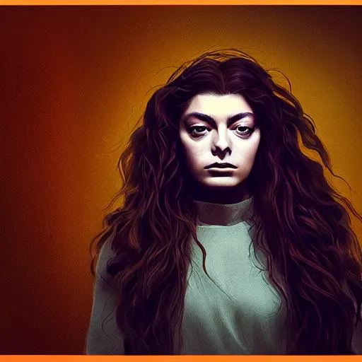 Prompt: lorde, trending on artstation