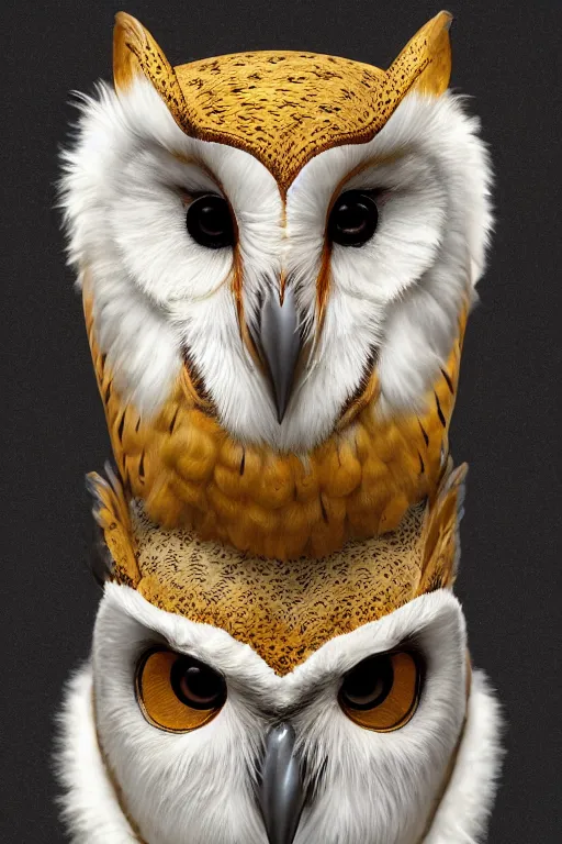 Image similar to portrait a new mas as hero barn owl based, dc style, barn owl symbol in chest, barn owl mask, hand wraps, by yusuke murata and masakazu katsura, artstation, highly - detailed, cgsociety, oils, colorful, intricate details