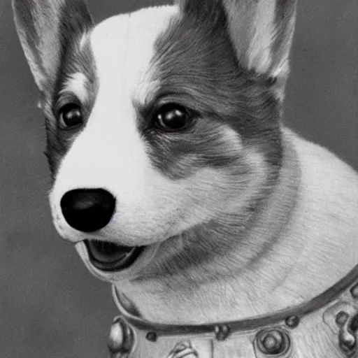 Prompt: a corgi by giger