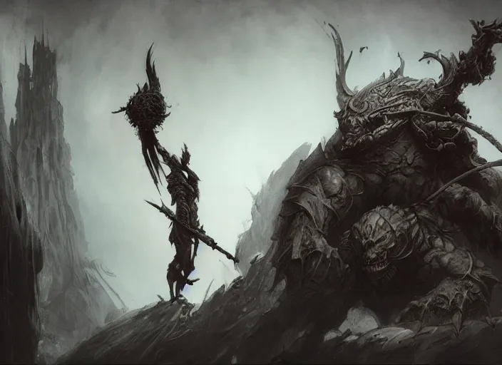 Image similar to beast master concept, slanesh, holding a whip, beksinski, warhammer fantasy, adrian smith fantasy art, wayne barlowe, dark soul concept art, elden ring concept art, the withcer concept art, ruan jia, frank frazetta