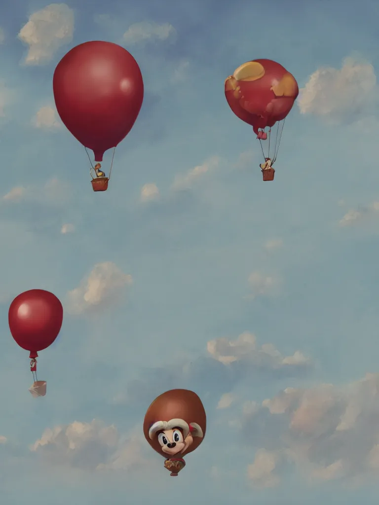 Image similar to balloon by disney concept artists, blunt borders, rule of thirds