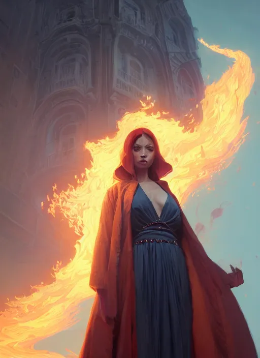 Prompt: highly detailed portrait of fire gown in gta v, stephen bliss, unreal engine, fantasy art by greg rutkowski, loish, rhads, ferdinand knab, makoto shinkai and lois van baarle, ilya kuvshinov, rossdraws, tom bagshaw, global illumination, radiant light, detailed and intricate environment