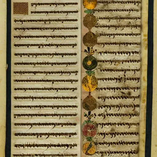 Prompt: herbarium page, highly detailed, illuminated manuscript