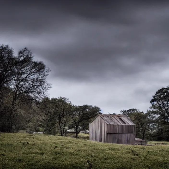 Prompt: a building in a landscape, trending on 5 0 0 px