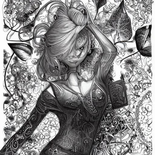 Image similar to the most incredibly beautiful and elegant and cute woman, an ultrafine detailed illustration by james jean, final fantasy, intricate linework, bright colors, behance contest winner, vanitas, angular, altermodern, unreal engine 5 highly rendered, global illumination, radiant light, detailed and intricate environment